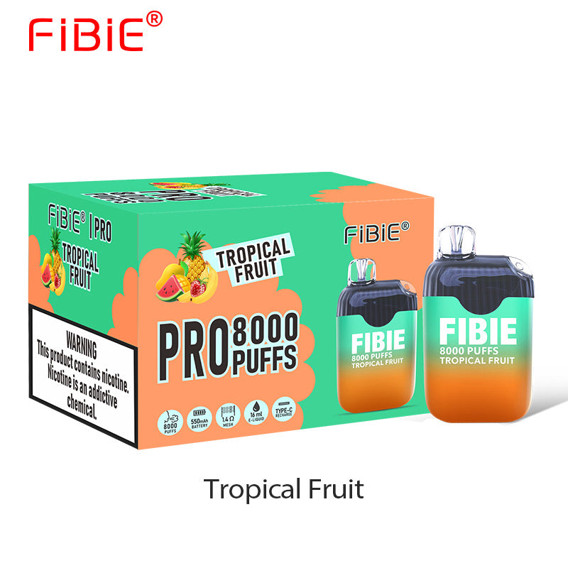 8000puff TROPICAL FRUIT
