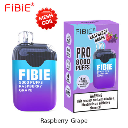 8000puff RASPBERRY GRAPE