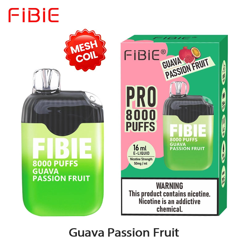 8000puff GUAVA PASSION FRUIT